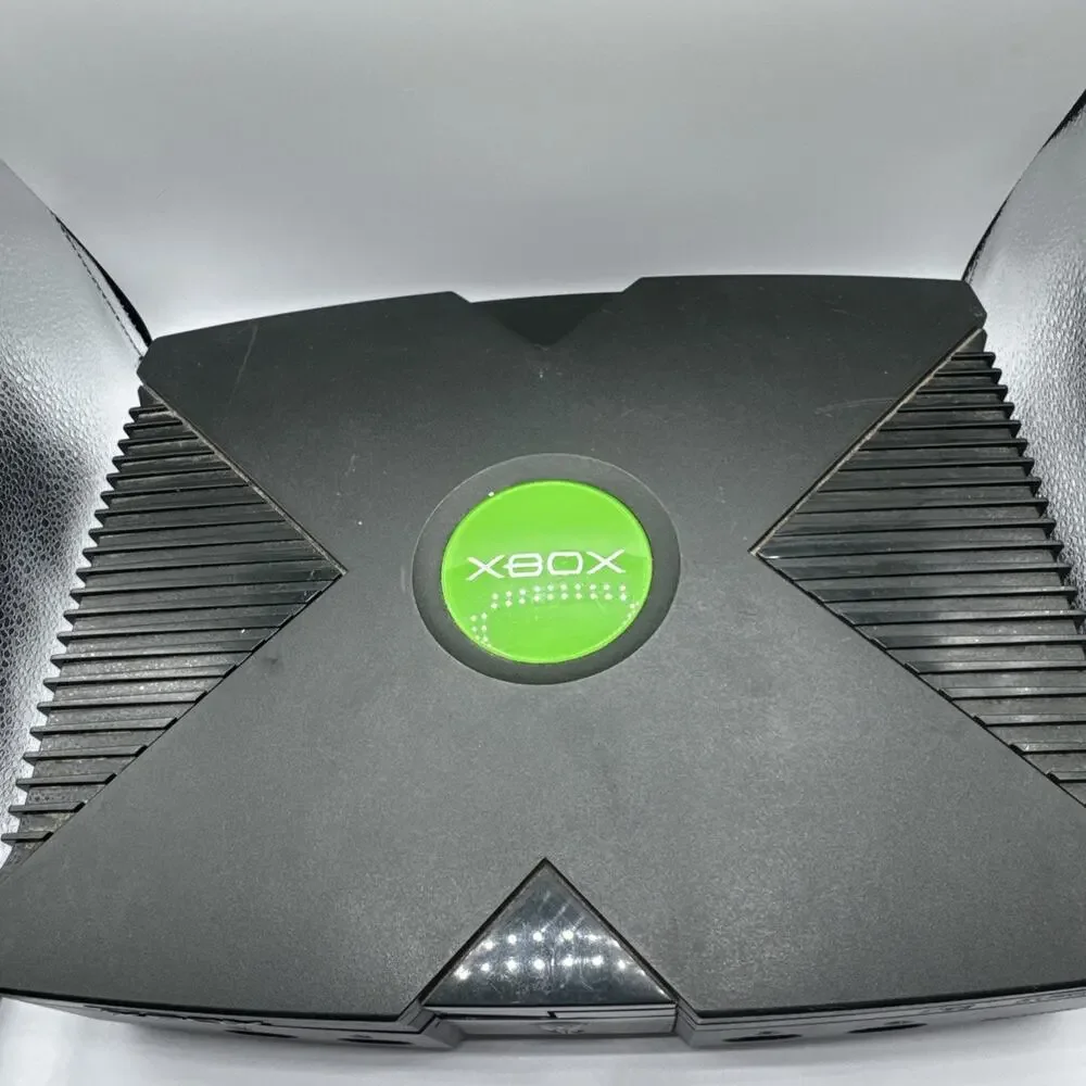 Original Xbox Console For Parts/Repair - With Controller S, Halo 2 & MW2 Guide